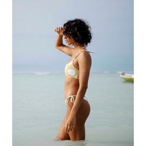 NWT Billabong Polka Dot Bikini Top